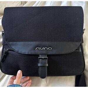 Nuna diaper bag. Black